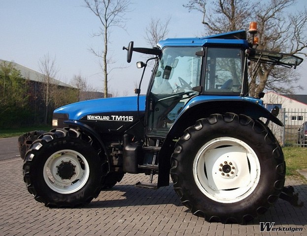 New Holland TM115 - 4wd tractoren - New Holland - Machinegids ...