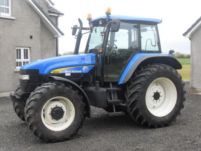 Tractors - New Holland TM140 | A Pollock Sales & Hire LTD