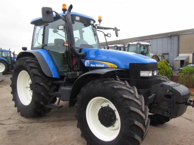 New Holland TM155, 04/2008, 3,678 hrs | Parris Tractors Ltd