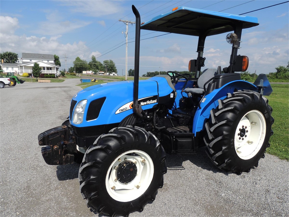 2005 NEW HOLLAND TN60A Tractors - 40 HP to 99 HP For Auction At ...