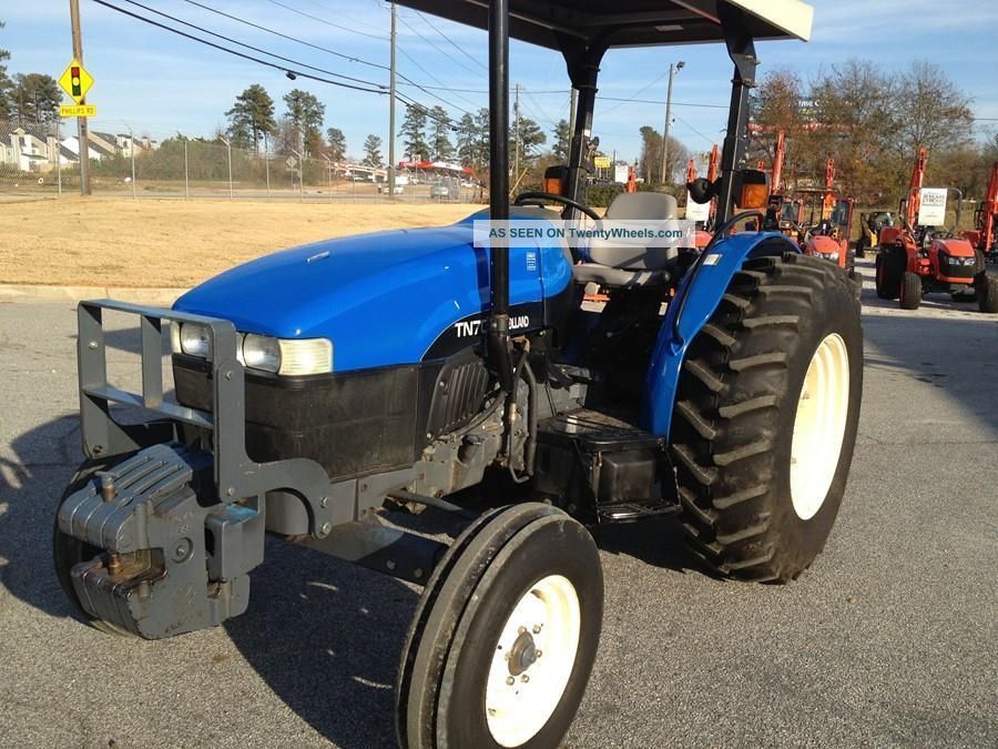 New Holland Tn70 Stock U0001646 70 Hp One Remote 717 Hours Canopy ...