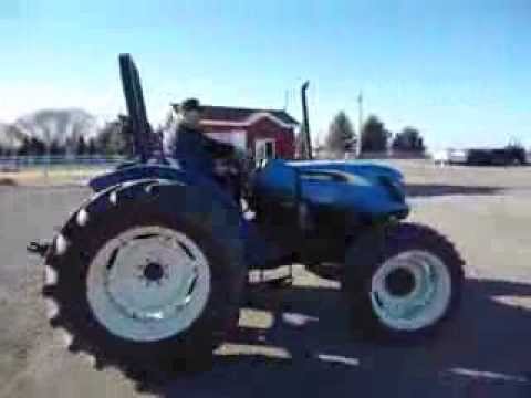 New Holland TN70A Tractor - YouTube