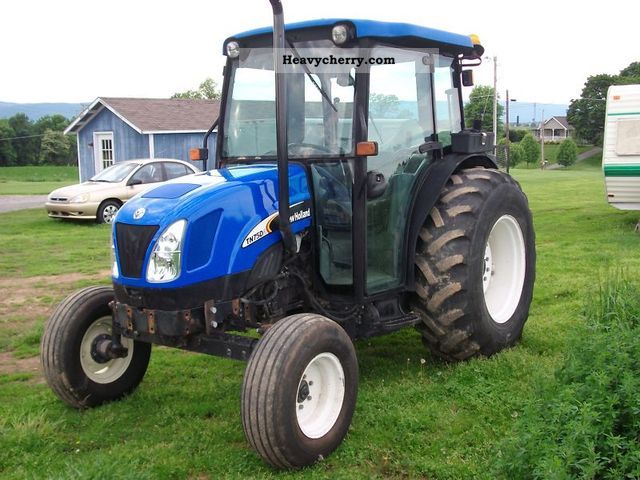 New Holland TN75DA 2012 Agricultural Tractor Photo and Specs
