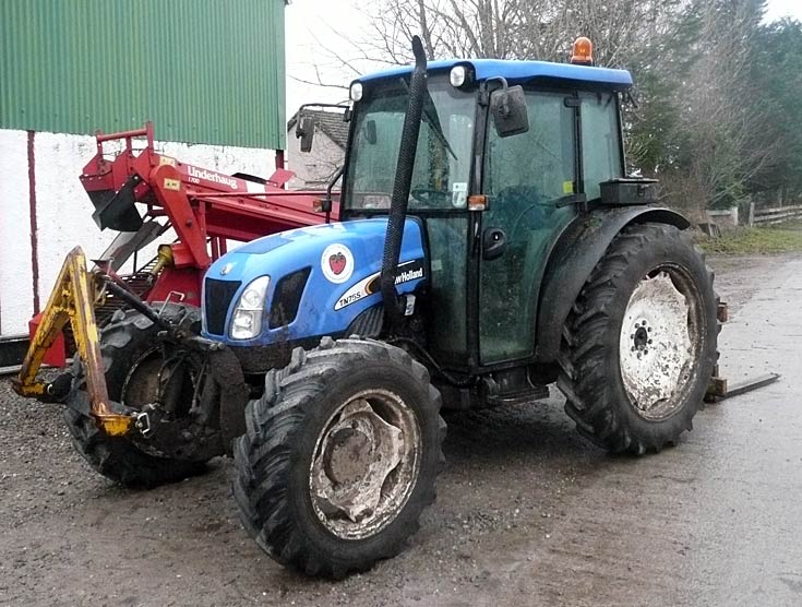 Tractor Photos - New Holland TN75SA Fruit Tractor at Ryefield Farm ...