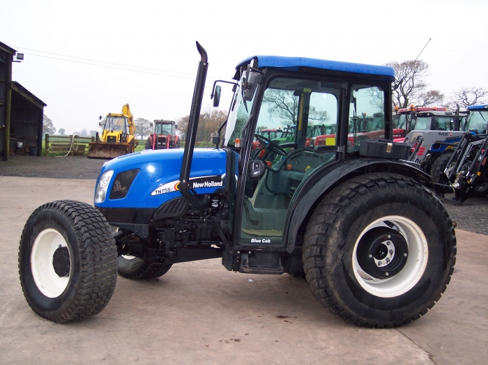 John Lake Tractors - used New Holland TN75SA Super Steer for sale ...