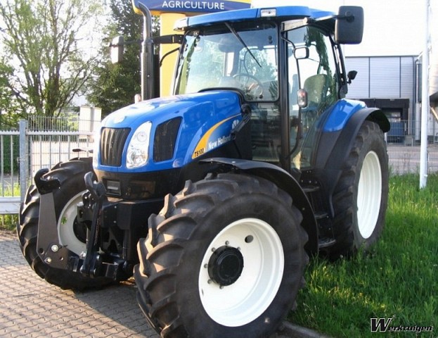 New Holland TS100A Delta - 4wd tractoren - New Holland - Machinegids ...