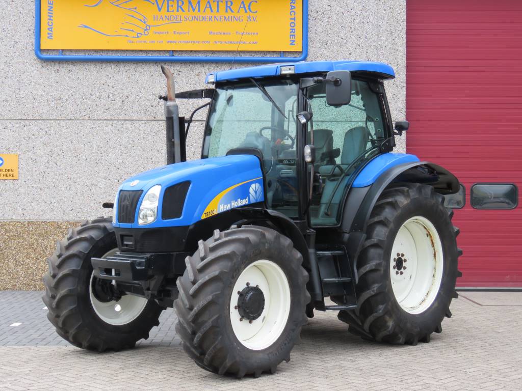 New Holland TS100A - Year: 2004 - Tractors - ID: CB5CE53A - Mascus USA