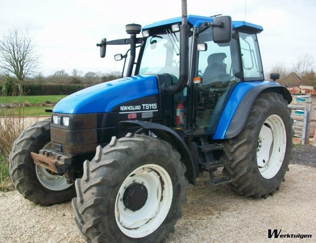 New Holland TS115 - 4wd tractors - New Holland - Machine Guide ...