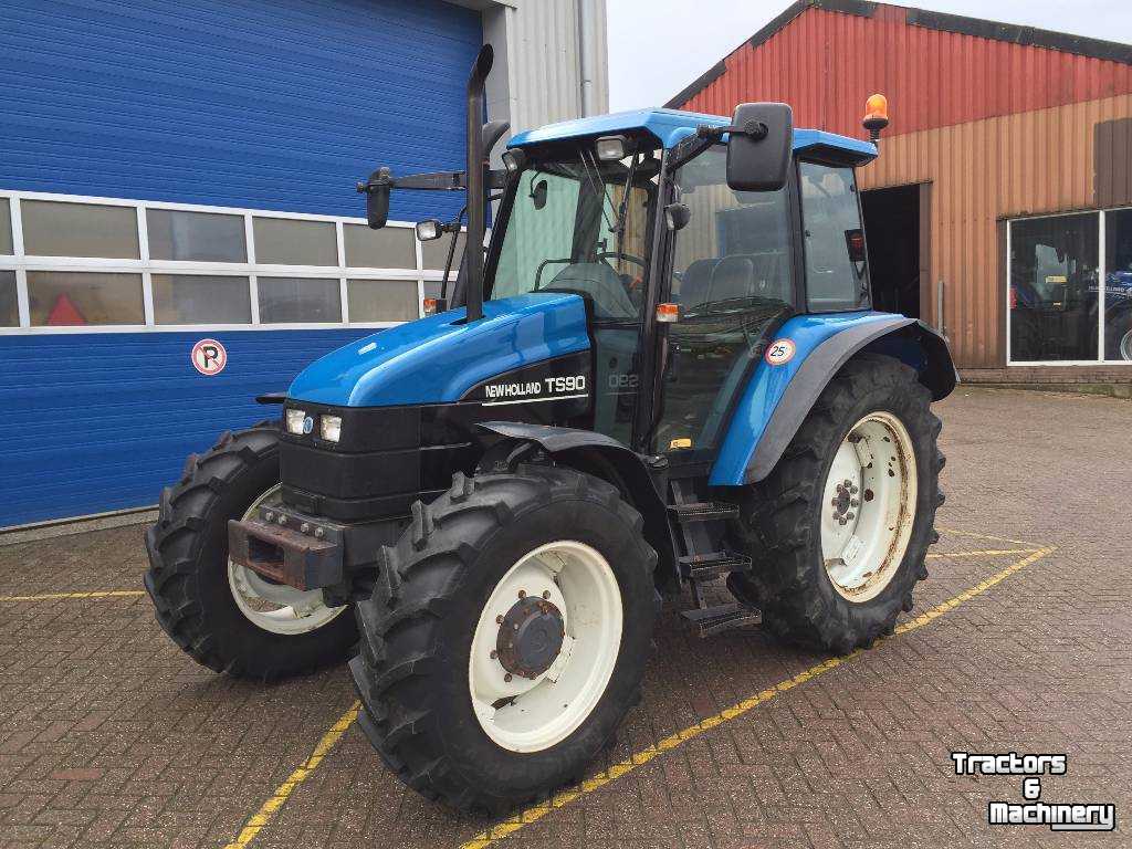 New Holland TS90 - Used Tractors - 2000 - 3299 LX - Maasdam - Zuid ...