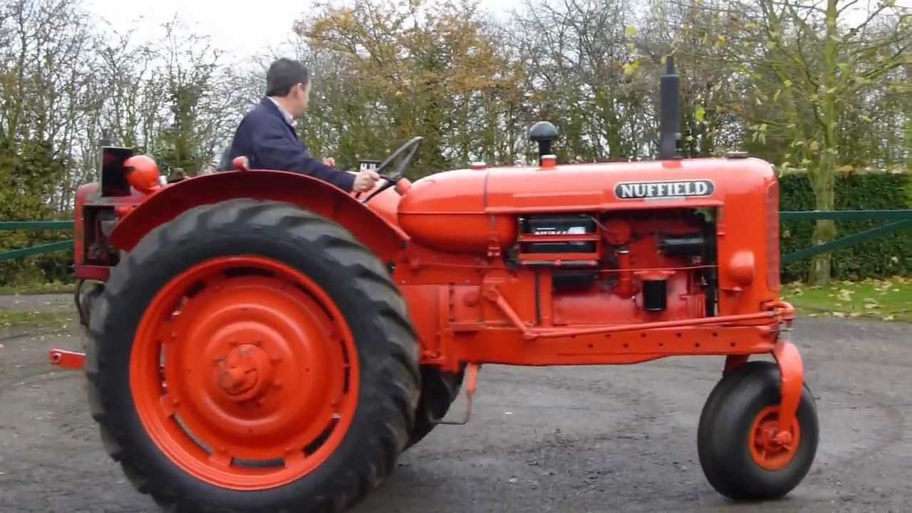 NUFFIELD M3 TRACTORS. 1949 & 1951. - YouTube