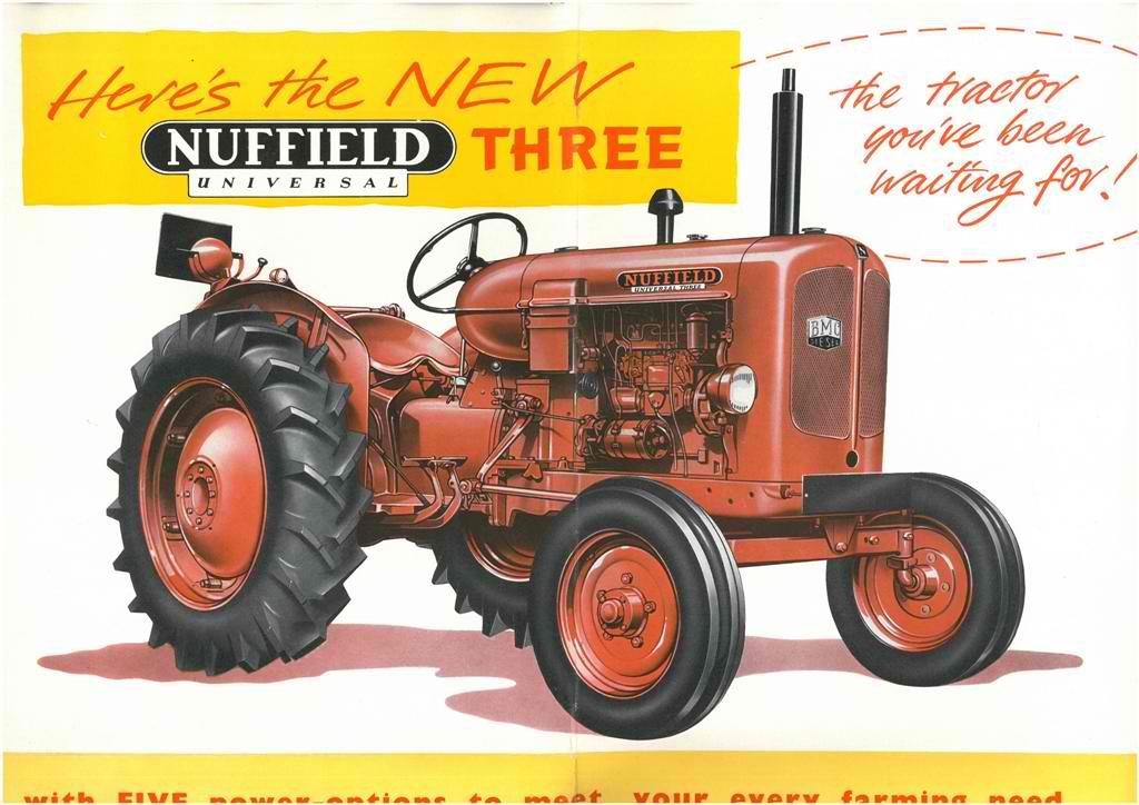 Nuffield universal tractors...M3-M4-PM3-PM4-DM3-DM4 service manual
