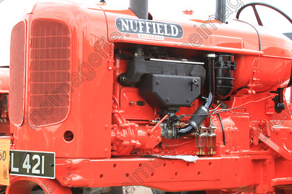 Image of Engine detail of 1949 Nuffield M3 TRactor reg no FBL 421 ...