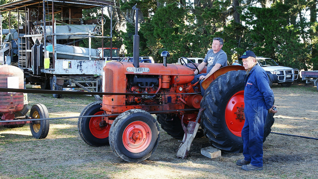 1952 Nuffield PM 4 Tractor. | Seen at the Vintage Machinery ...