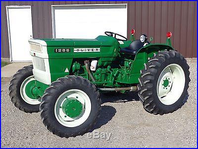 Oliver 1265 Diesel 4-wheel drive, front assist 4×4 tractor