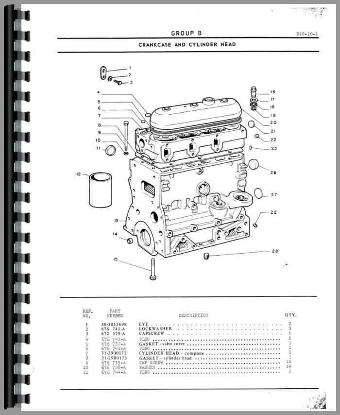 Oliver 1270 Tractor Parts Manual (HTMM-PG350)
