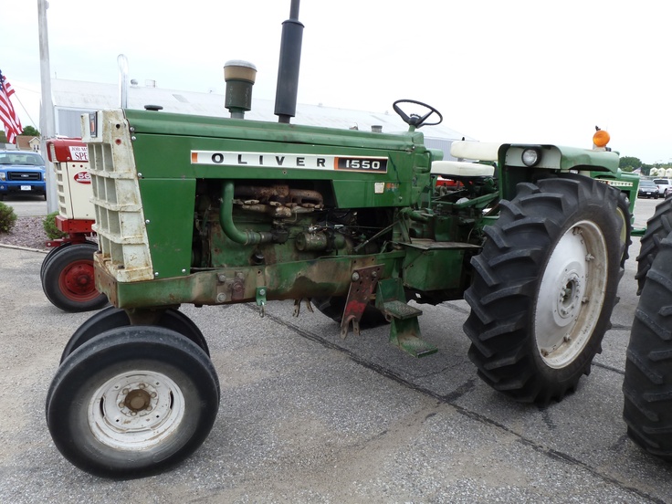 Oliver 1550 | KICD Antique Tractor Ride | Pinterest
