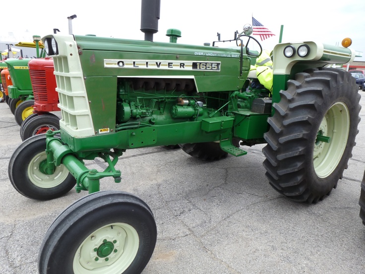 Oliver 1655 | KICD Antique Tractor Ride | Pinterest