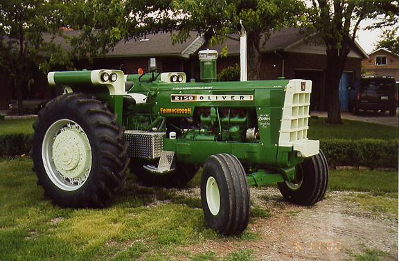 Oliver 2150 - 1968, owned and restored by Donald and Kurt Zoern ...