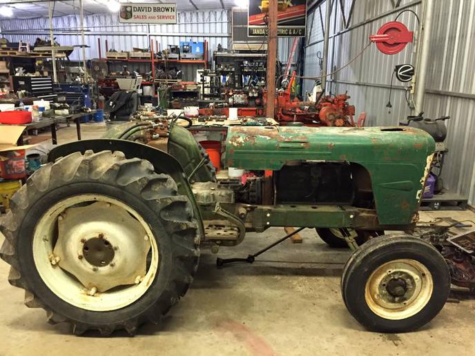 Oliver 500 Restoration - Yesterday's Tractors