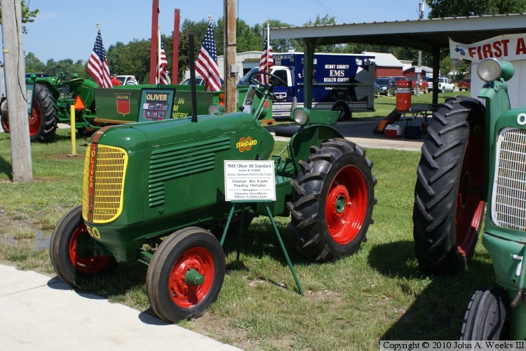 Oliver Streamline Tractors 1937-1948 — Oliver 60