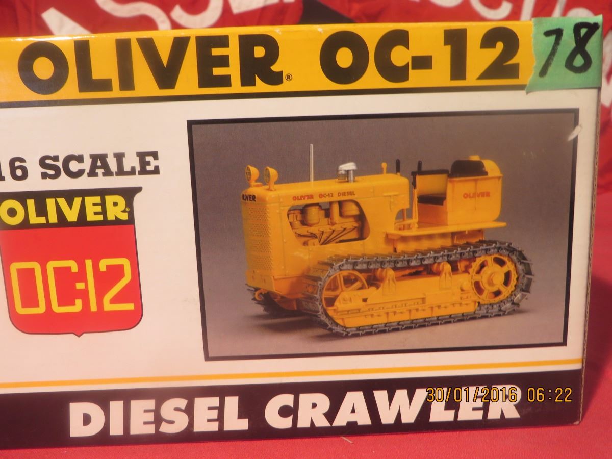 16 Scale Oliver OC-12 Diesel Crawler Spec Cast