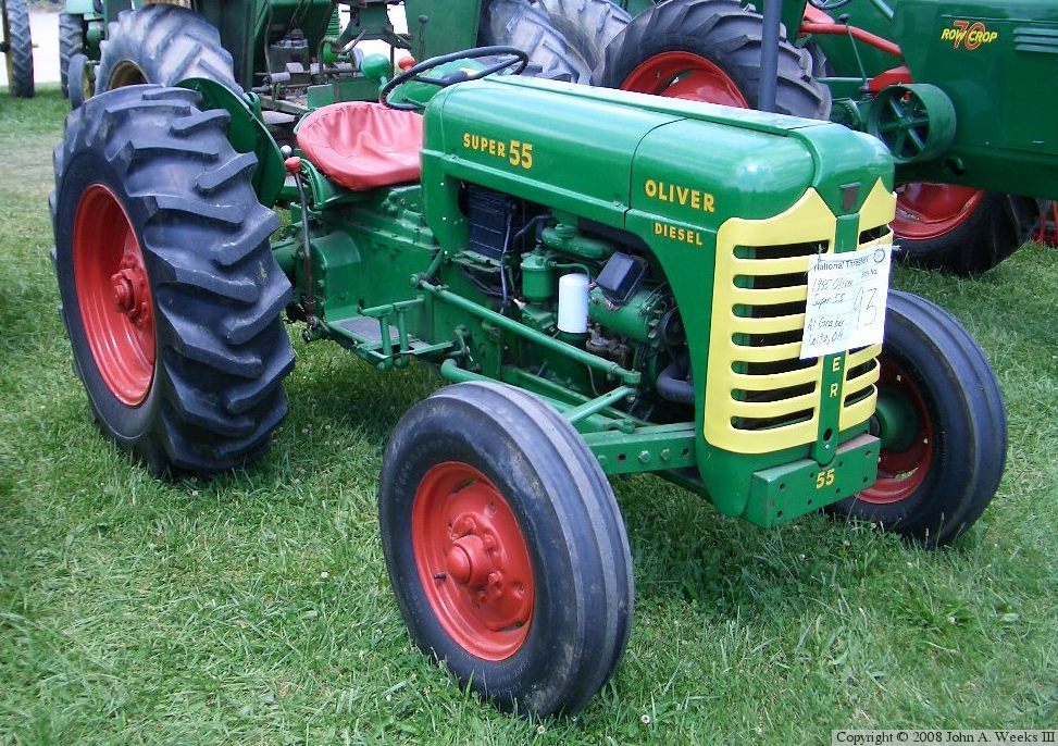 Oliver Super Series Tractors 1954-1958 — Super 55