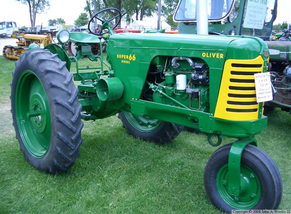 Oliver Super Series Tractors 1954-1958 — Super 66