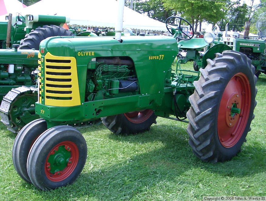 Oliver Super Series Tractors 1954-1958 — Super 77