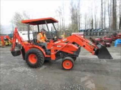 Sold! 2006 Kubota B21 Tractor Loader Backhoe Farm Ag Utility HST ...