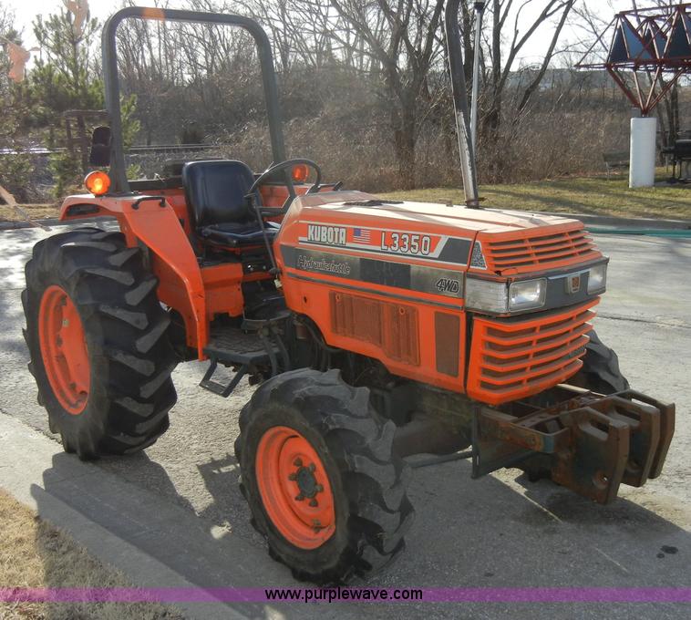 image for item C4090 1986 Kubota L3350 MFWD tractor