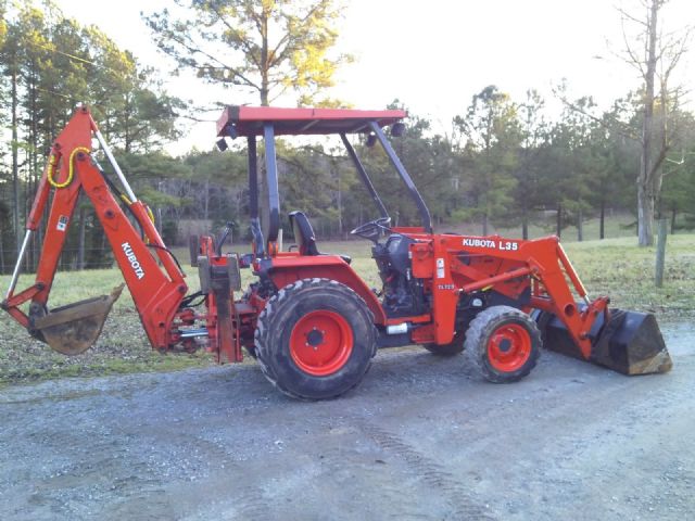 Kubota L35 compact tractor LITTLE ROCK ARKANSAS Heavy Machinery For ...