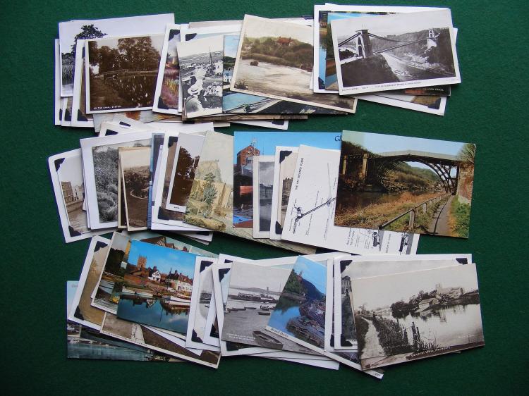 POSTCARDS, etc - Bristol Avon and River Frome and Parrett (6