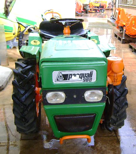 Image - Pasquali 988 MFWD (green & orange).jpg - Tractor ...