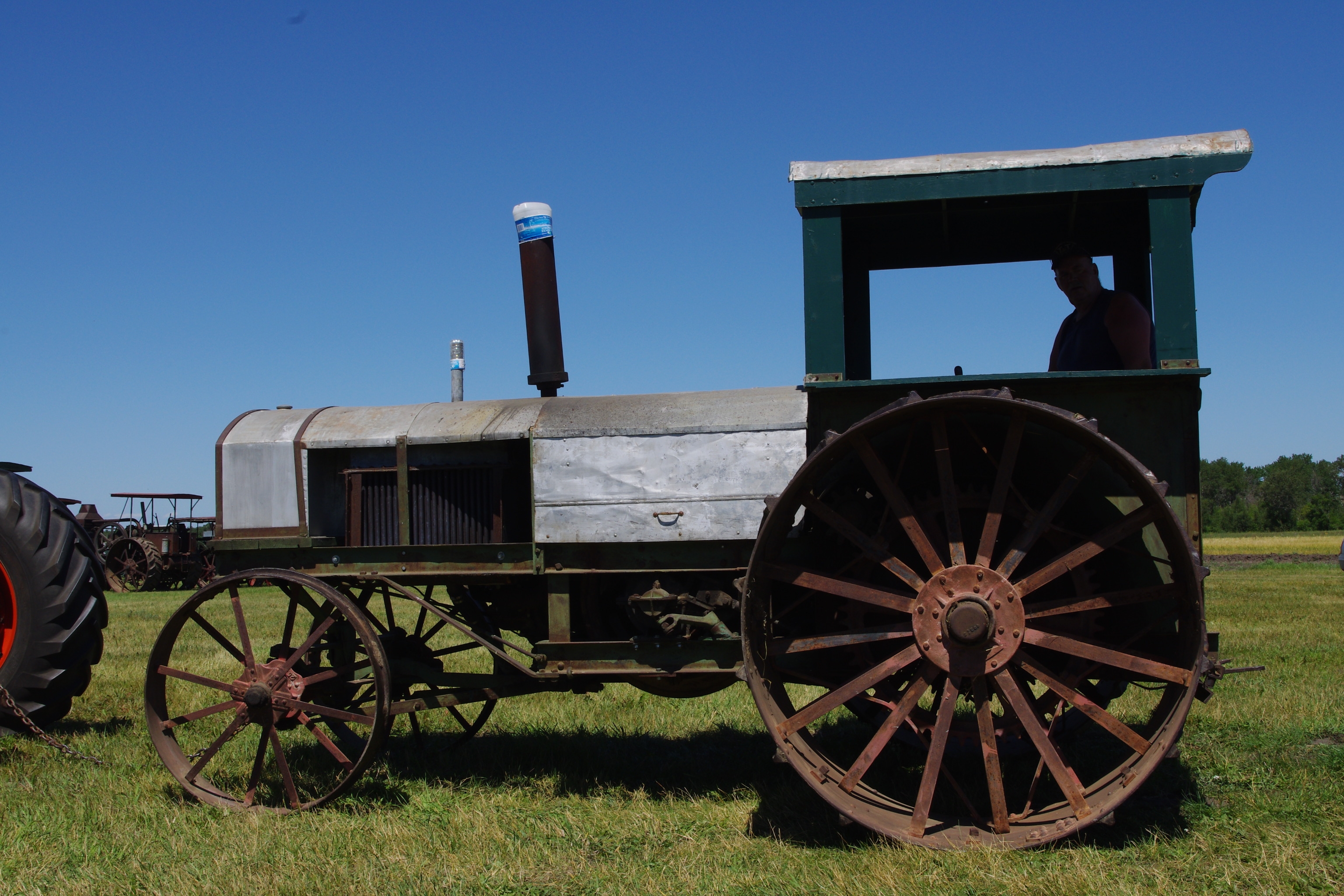 The Rumely GasPull 15-30 in the Museum colllection was donated to the ...