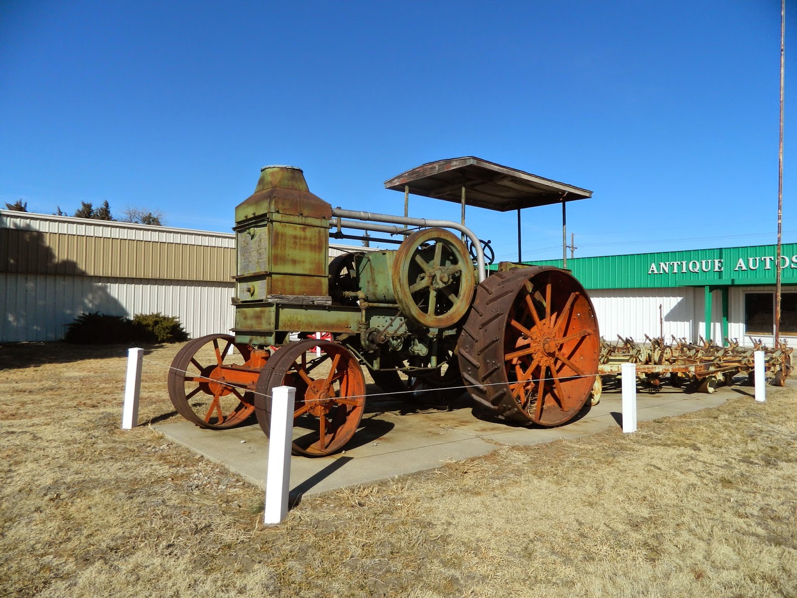 ... Auto and Farm Machinery Exhibit: 1913 Rumely Type E 30-60 Tractor