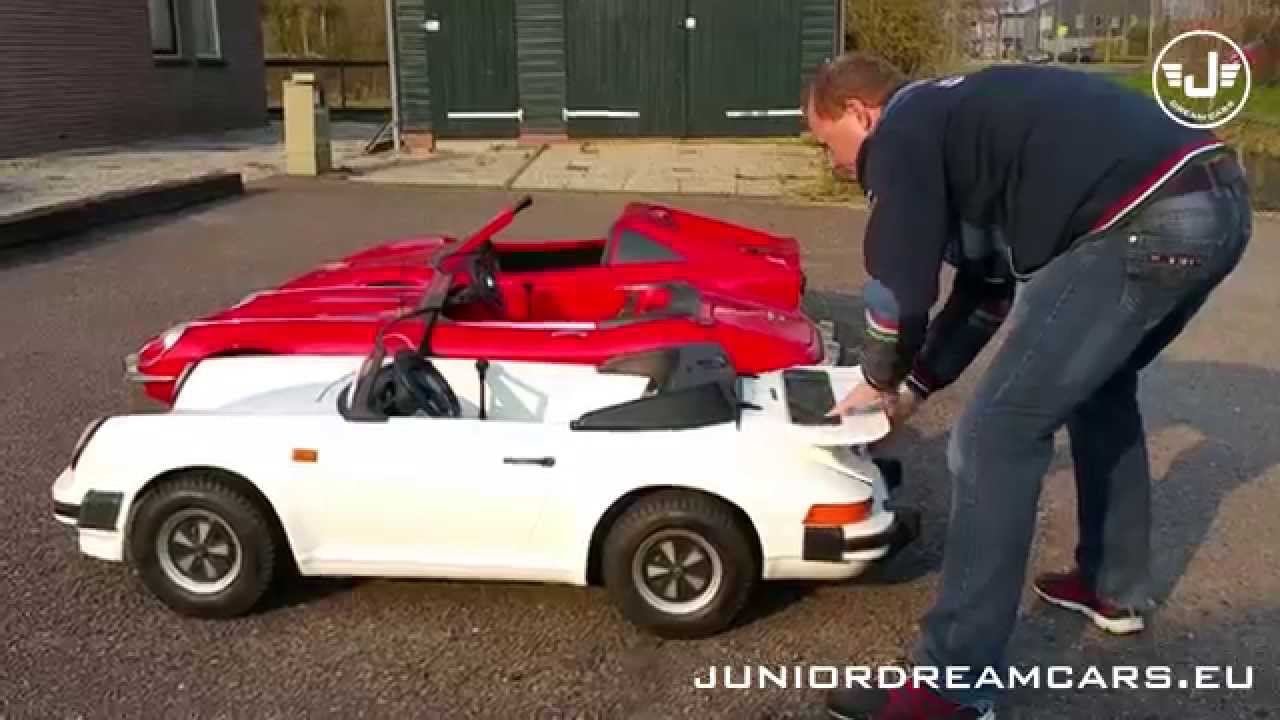 Porsche 911 carrera Junior Car exclusive - YouTube