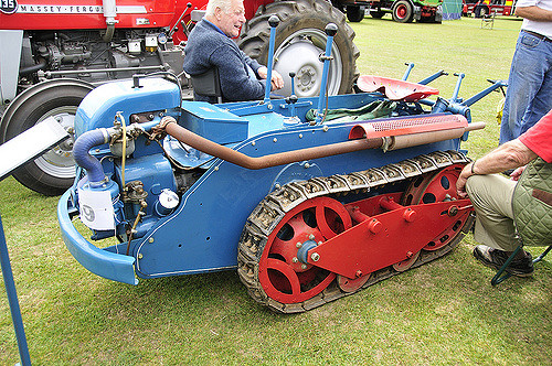 Ransome 1956 MG6 market garden tractor | Ransomes MG6 market ...