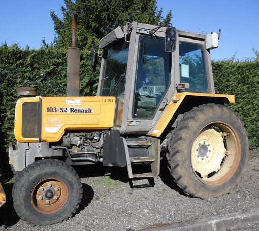 ... / Agricoles - tracteur renault 103-52 4x2 - ach68 | webencheres.com