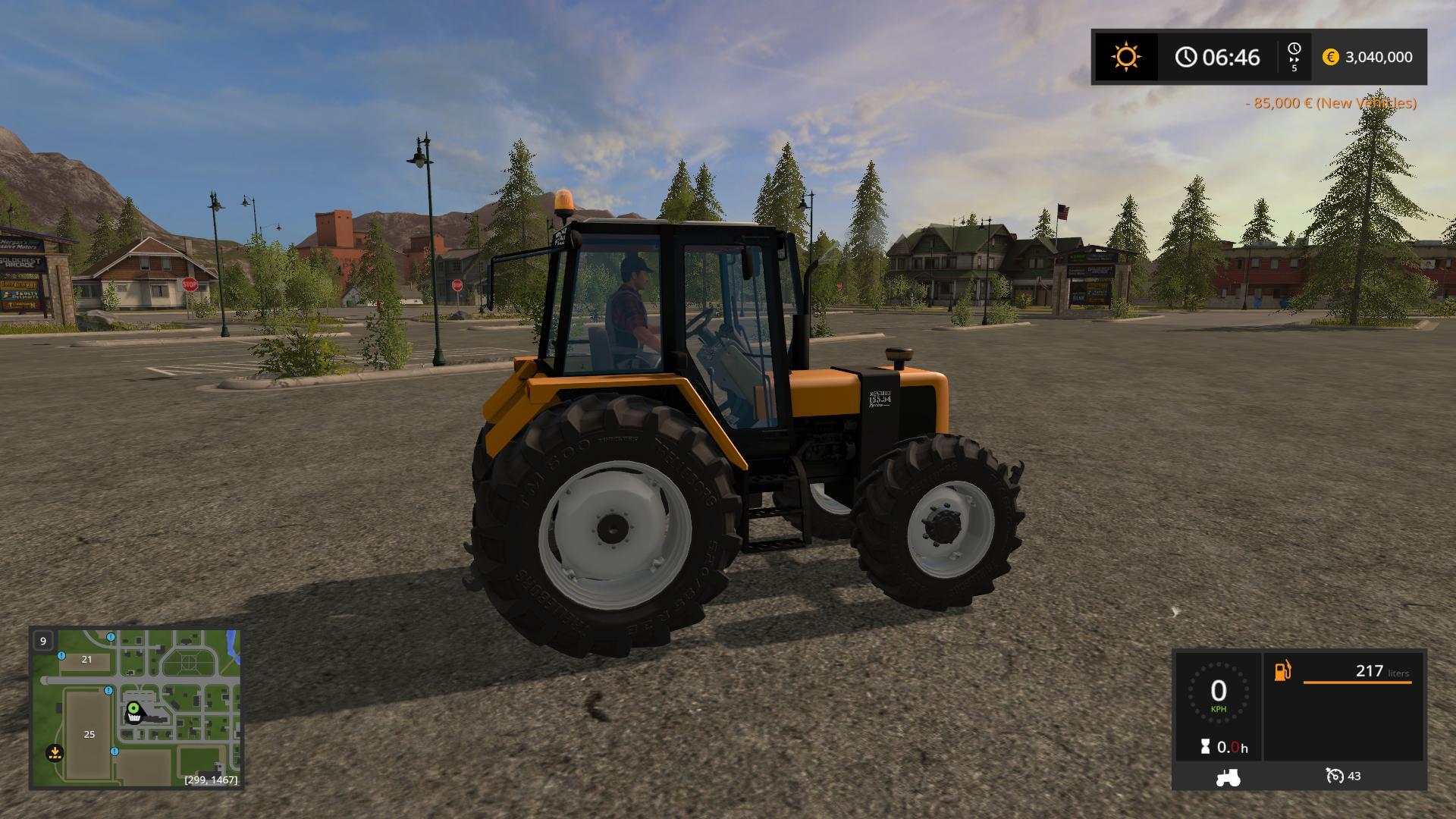 RENAULT 155 54 V1 FS17 - Farming Simulator 17 mod / FS 2017 mod