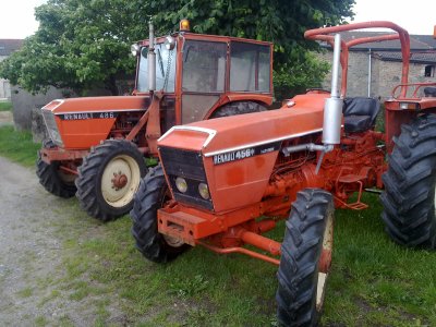 renault 456 et 486 - tracteur