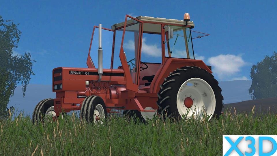 RENAULT 751 BETA FS15 - Farming Simulator 2015 / 15 mod