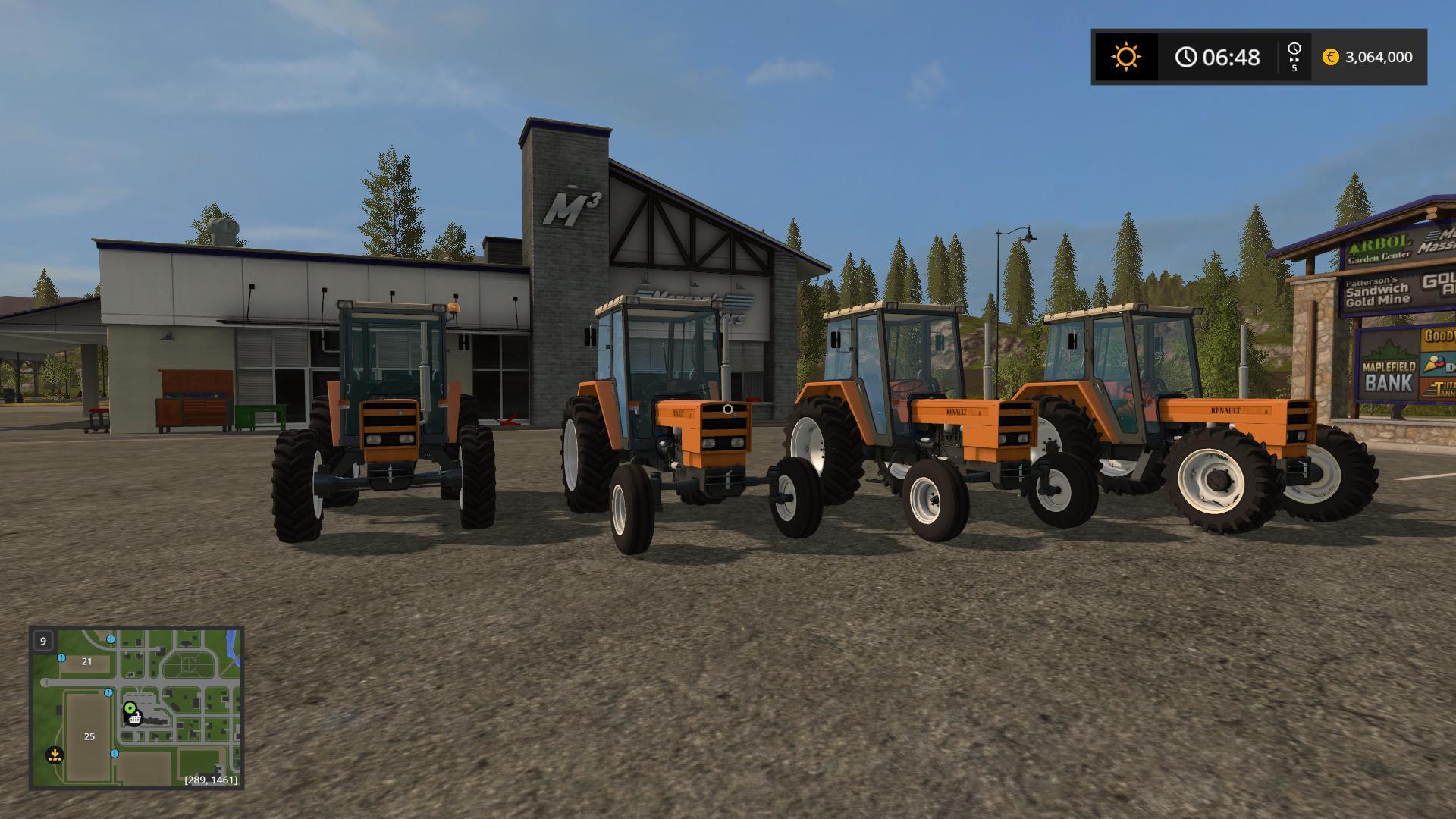 Renault 751s 7514s 781s 7814s v1.0 Tractors