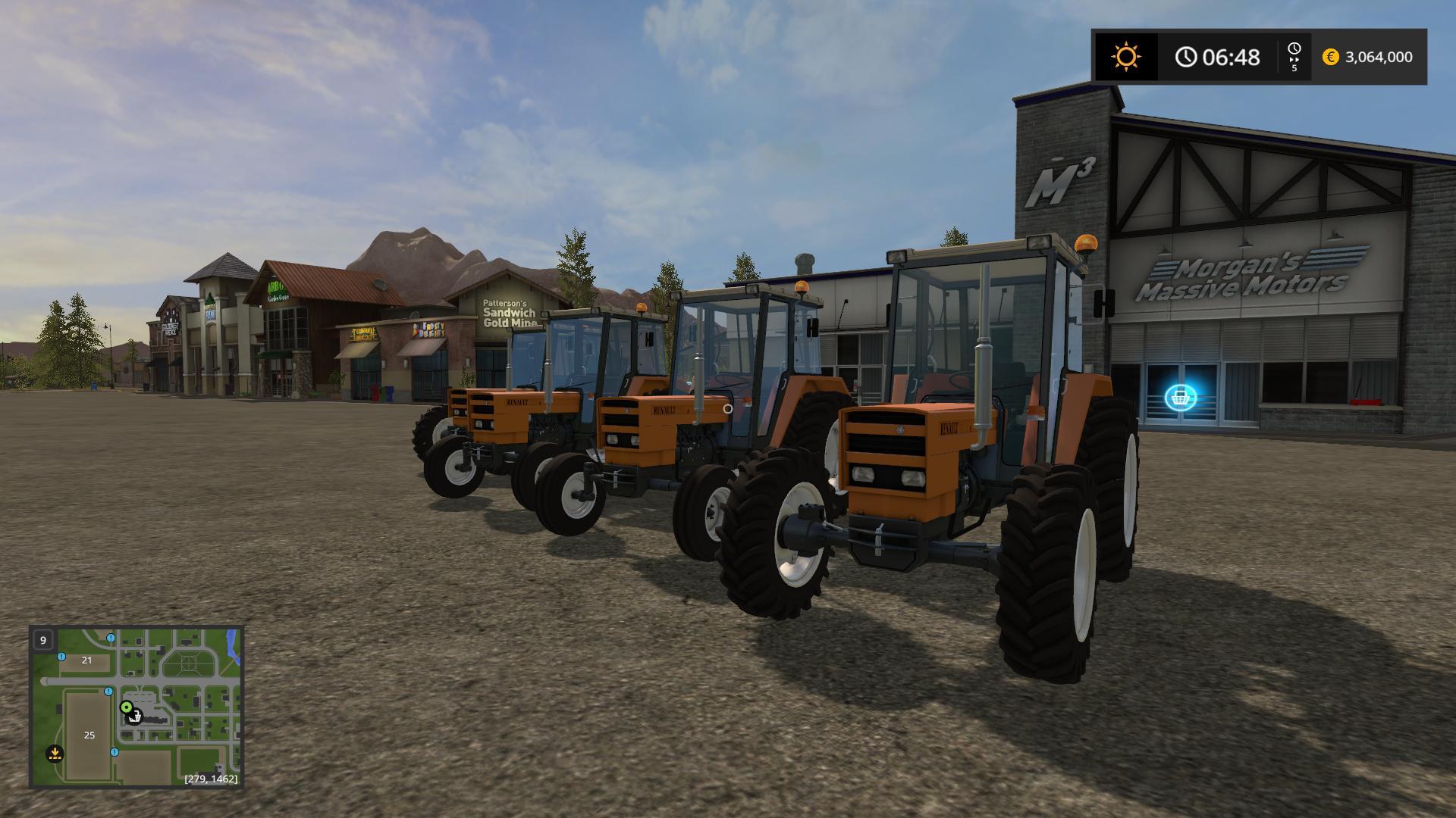 Renault 751s 7514s 781s 7814s v1.0 Tractors