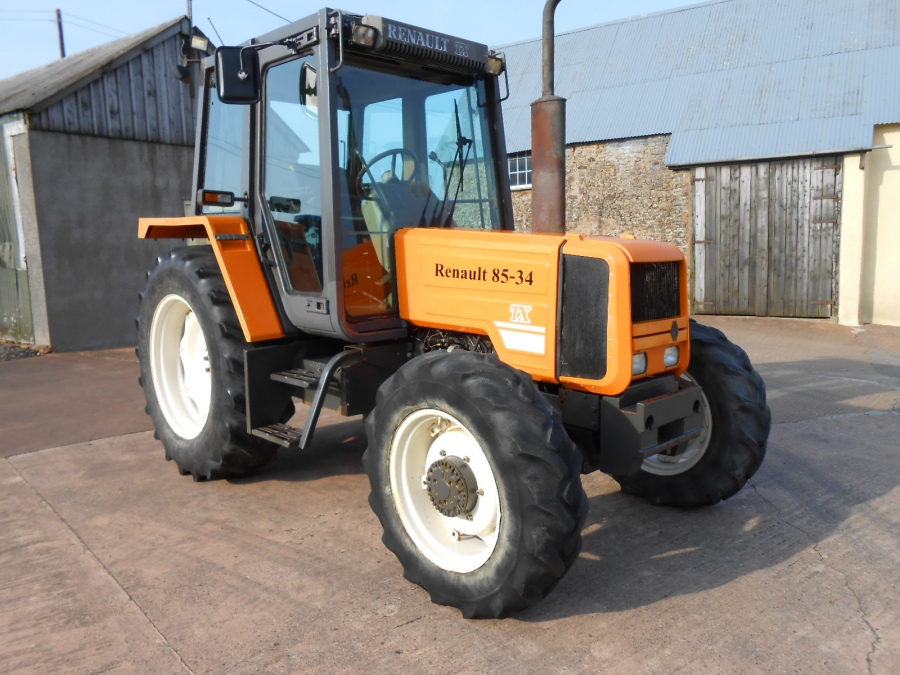 John Lake Tractors - used Renault 85.34 TX for sale, Tractor Sales nr ...