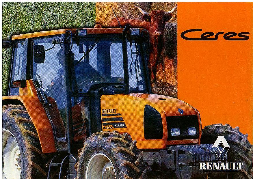 Renault Tractor Ceres 310, 320, 320X, 330, 330X, 340, 340X Brochure