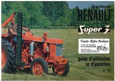 Tracteur RENAULT N72 /Super 3 (R7052)