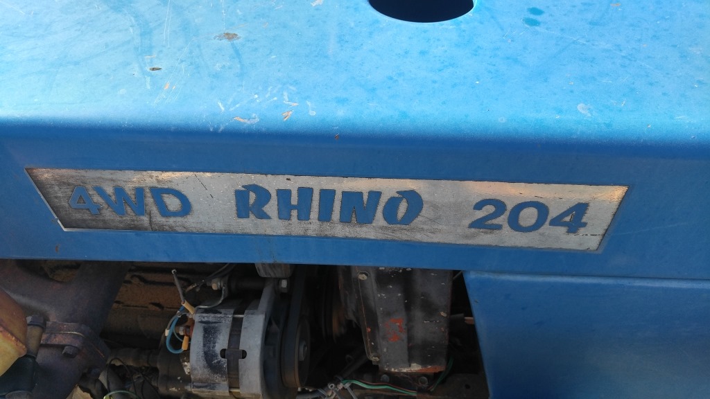 Rhino 204 Tractor with Loader & Scraper