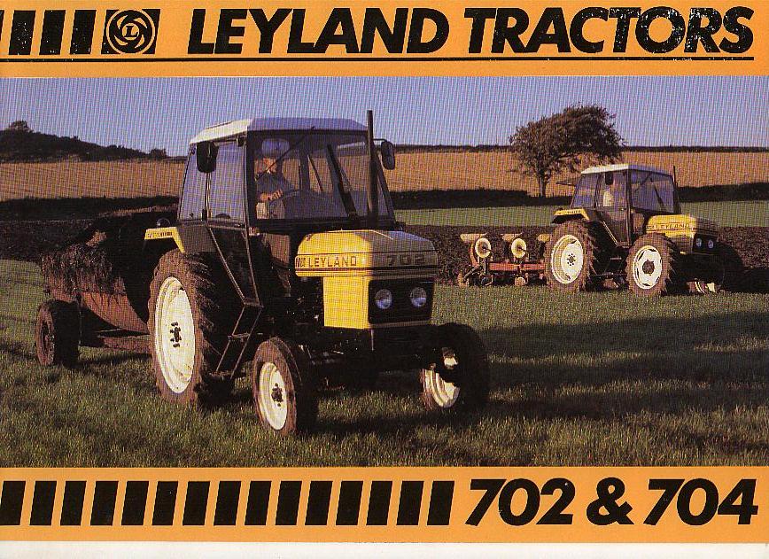 Leyland 702 & 704 Tractor Brochure