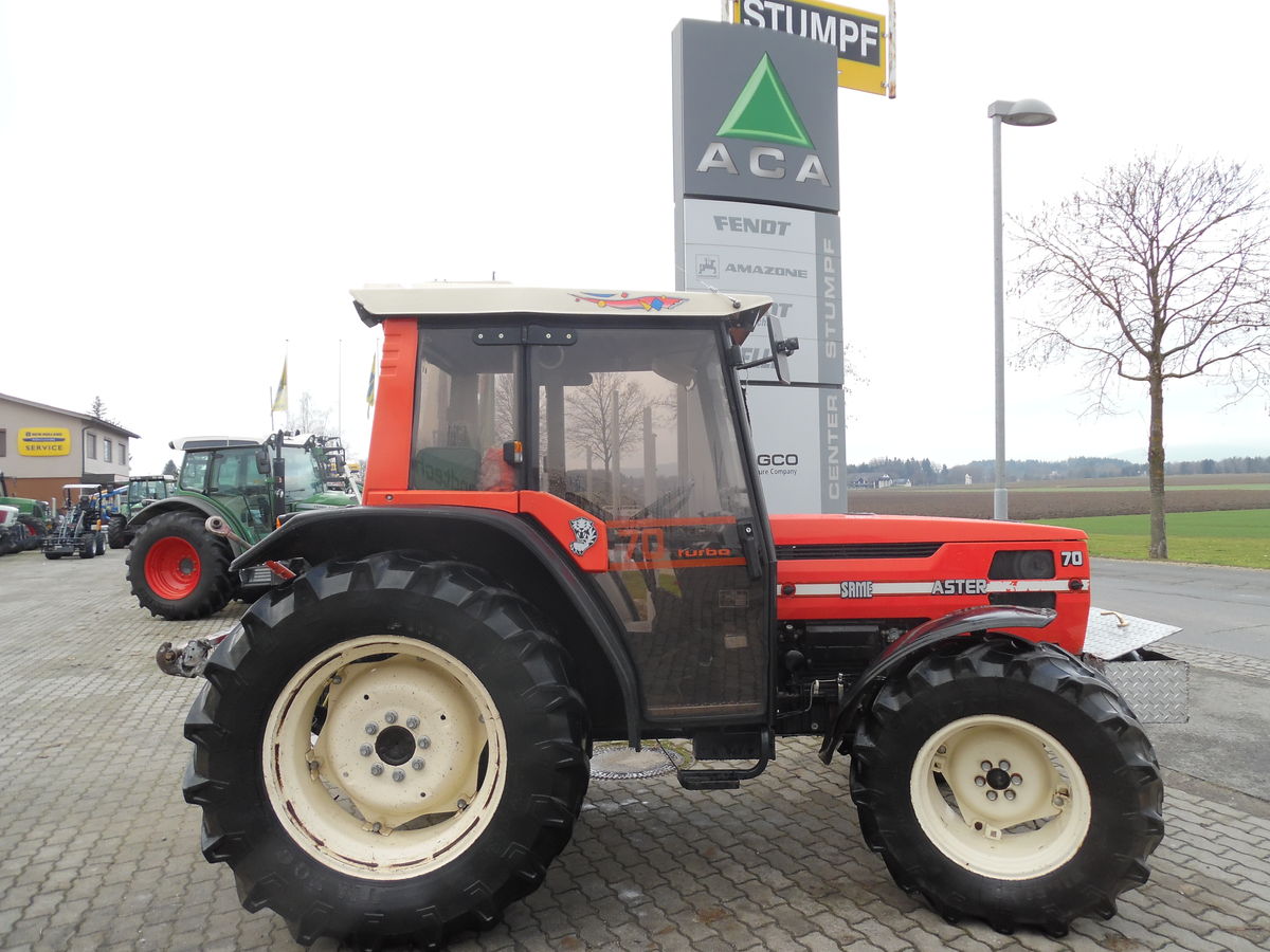 Dieser gebrauchte Traktor Same Aster 70 DT Originalkab., Baujahr 93 ...