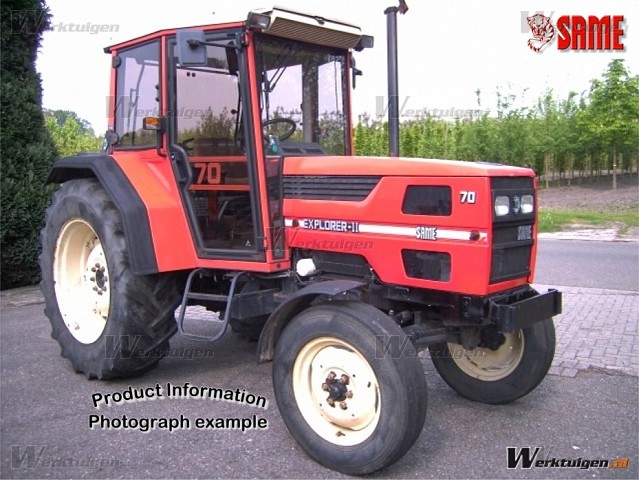 Same Explorer II 70 - 2wd tractors - Tractors - Agricultural machinery ...